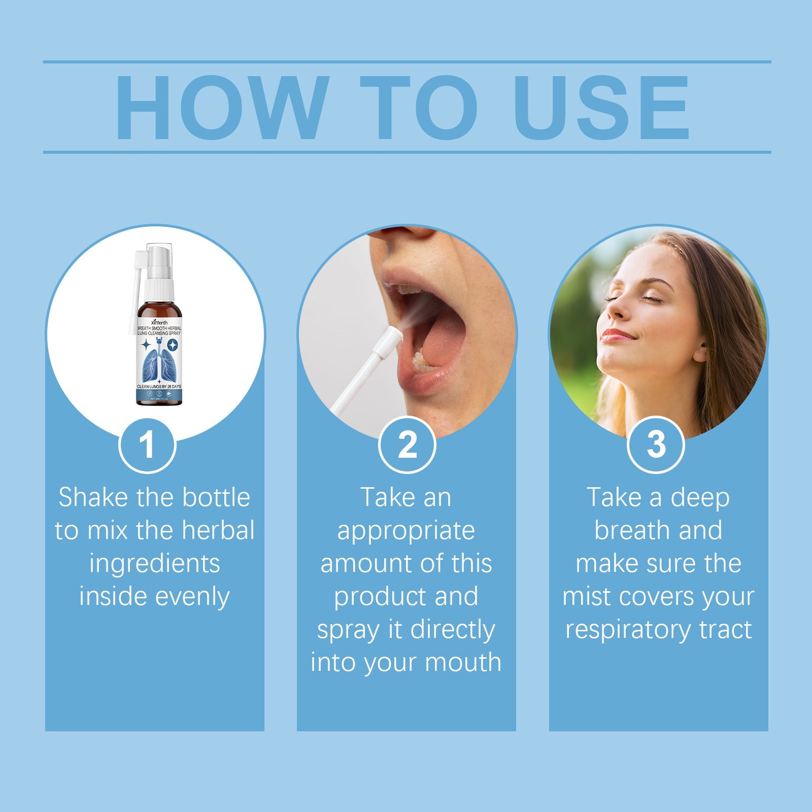 Body Care Spray Pamper Your Body, Cleanse And Clear Your Nose