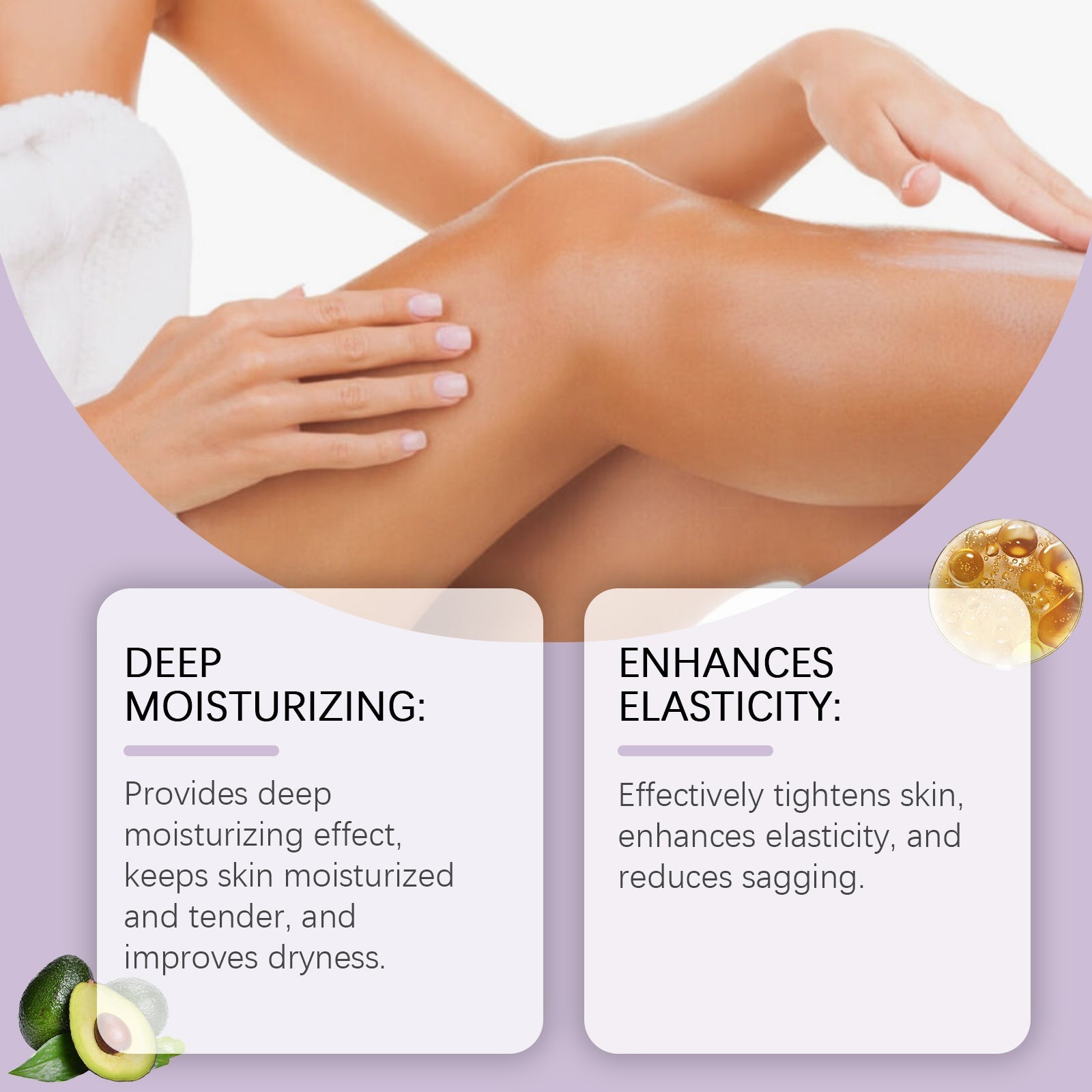 Body Moisturizing Care Oil, Daily Skin Care Moisturizing And Refreshing Care Oil