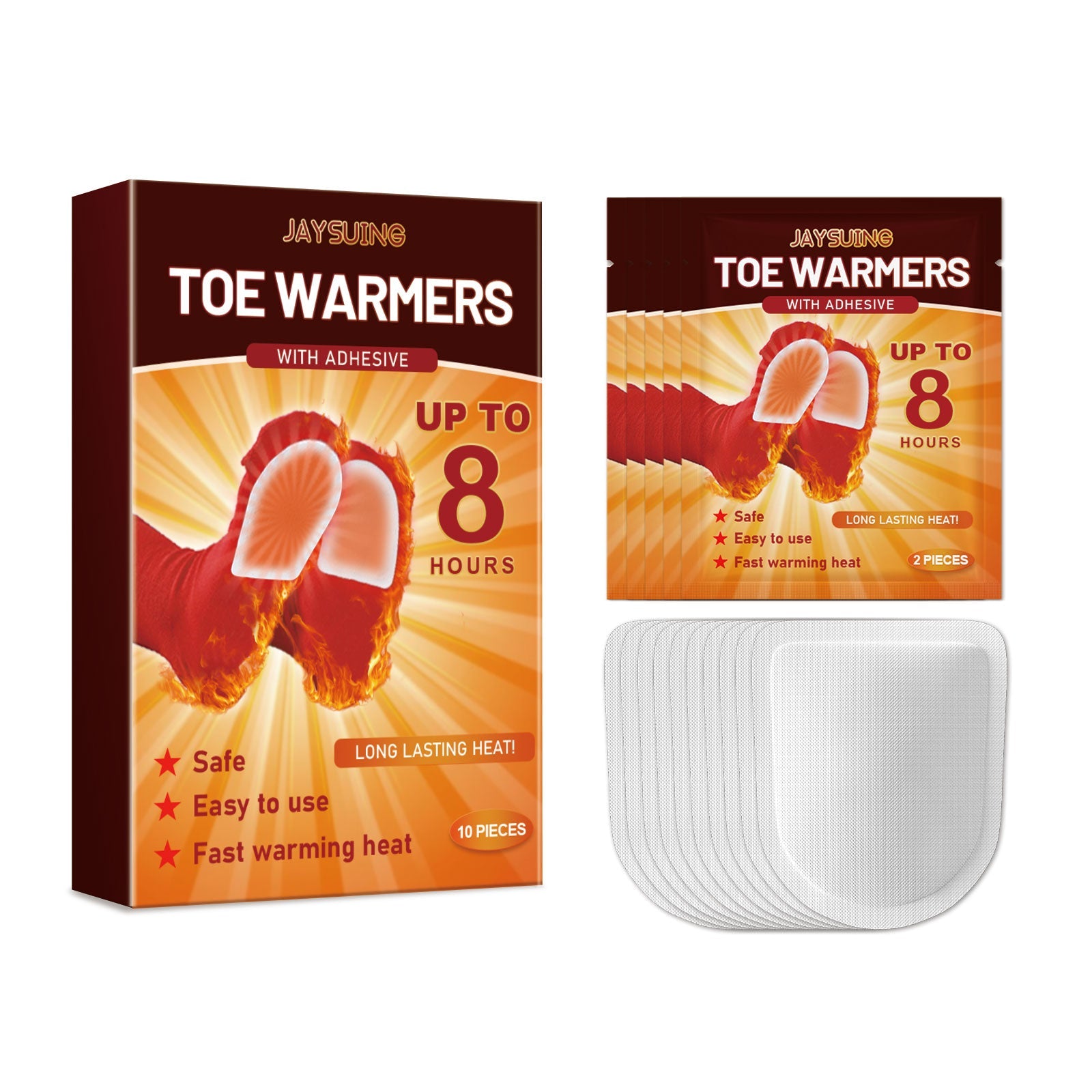 Foot Warmer, Self-Heating Compact Portable Foot Warm Pad For Quick Heating And Heating Feet