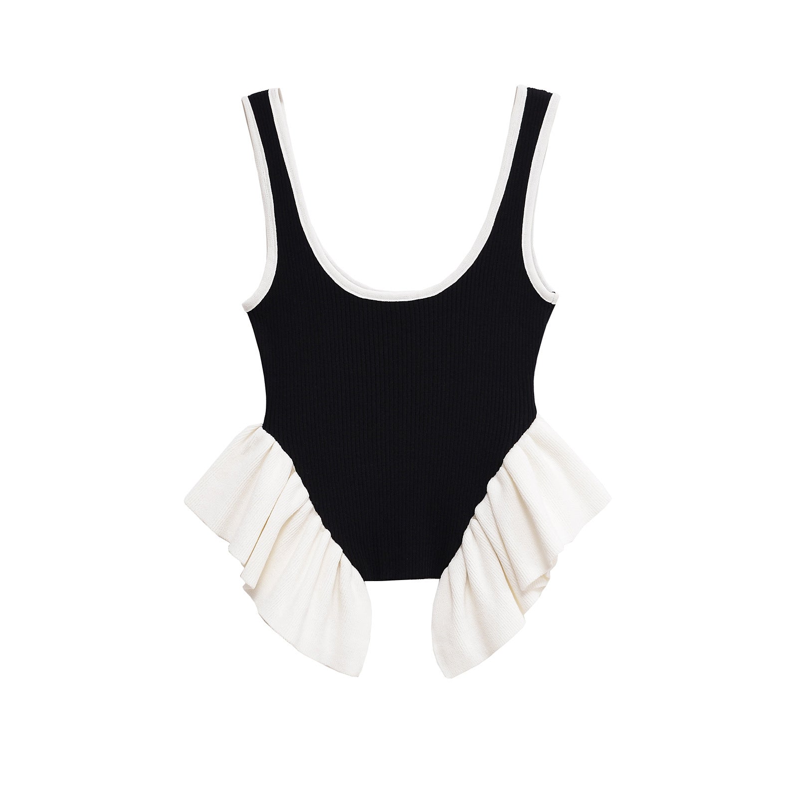 Elegant and Versatile Sleeveless Strap Top with  Design