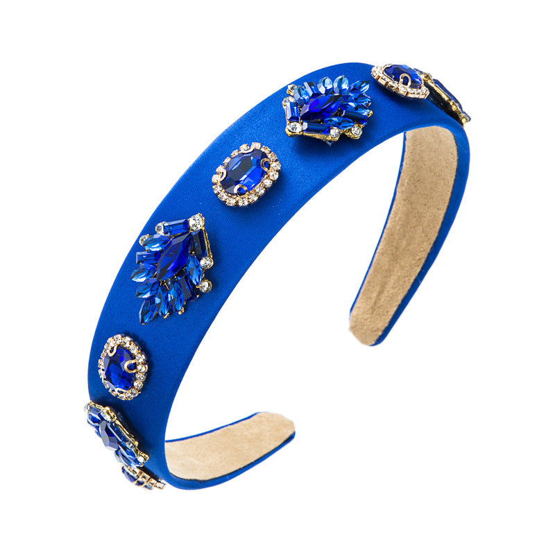 New Ins Fashionable Retro Baroque Headband South Korean High Sense Hair Accessories Face Wash Headwear
