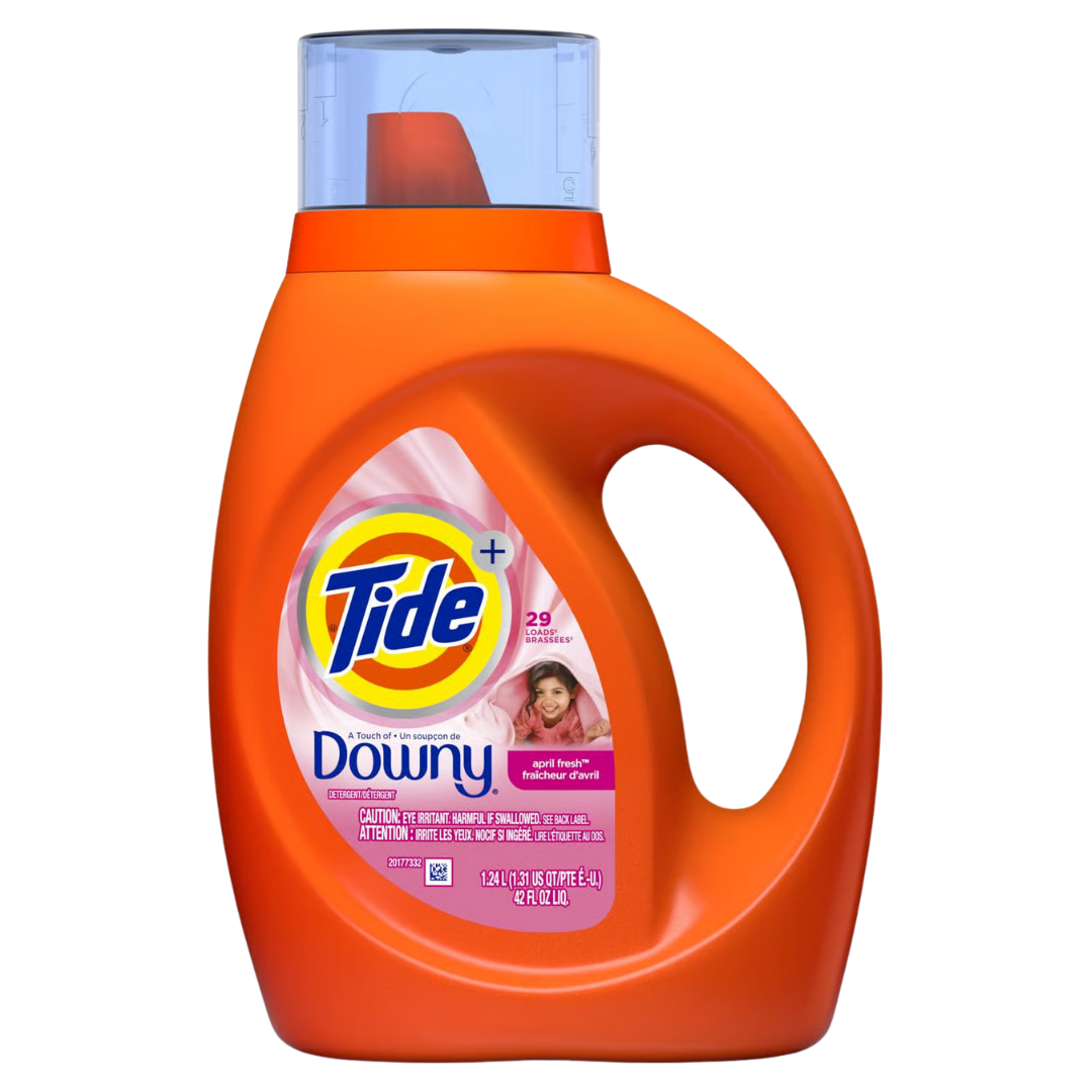 Tide Plus Downy April Fresh Liquid Laundry Detergent (42oz)