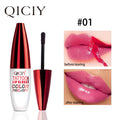 4-color tear off lip gloss is easy to color, moisturizes and lasts for a long time without sticking to the cup tear off lip gloss