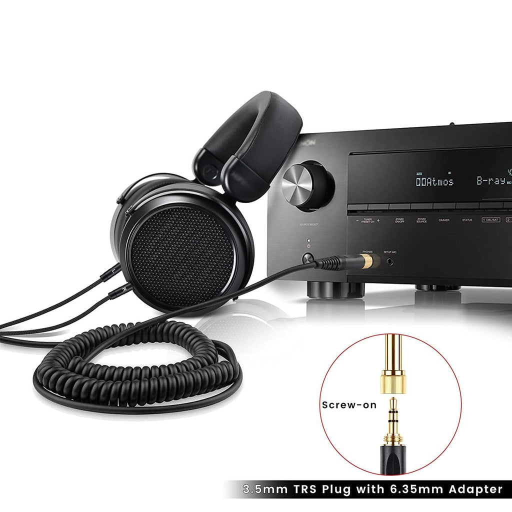 Suitable for Tianlong AH-D7100 7200 D600 D9200 5200 dual 3.5mm headphone spring cables