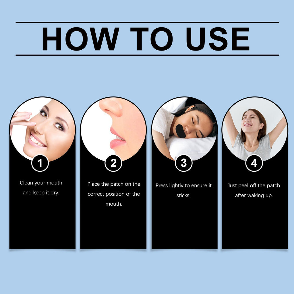 Anti-Snoring Sleep Patch Anti-Snoring Care At Night Physical Ventilation Anti-Snoring Patch
