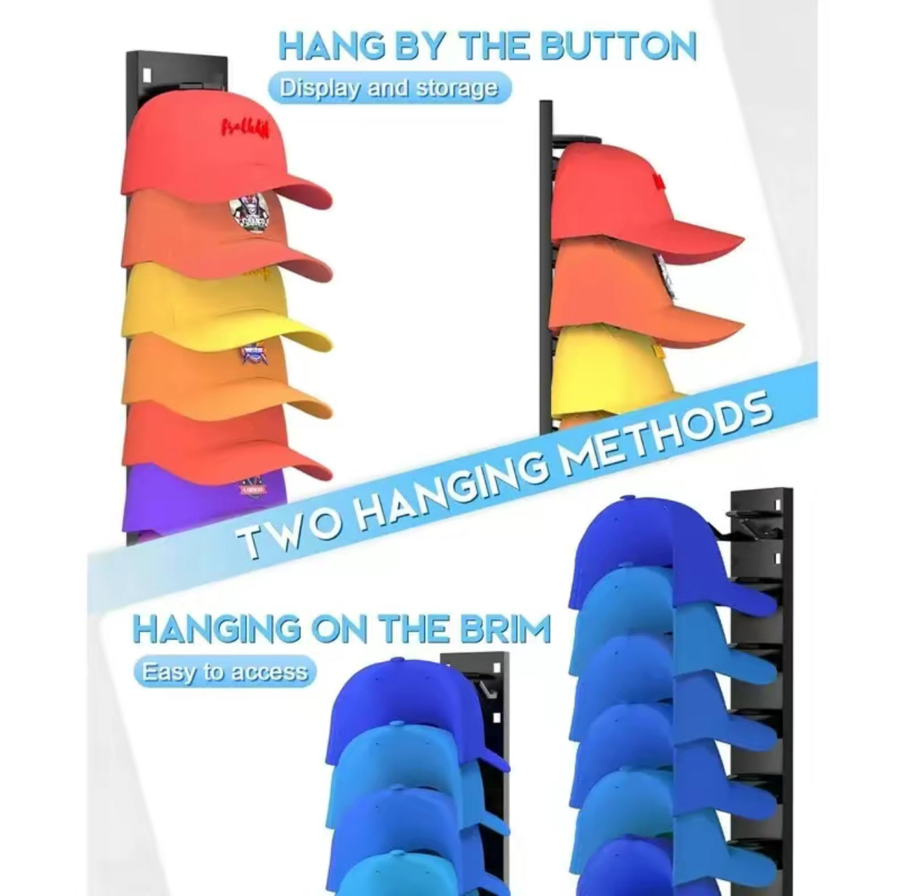 CapNest Wall Rack