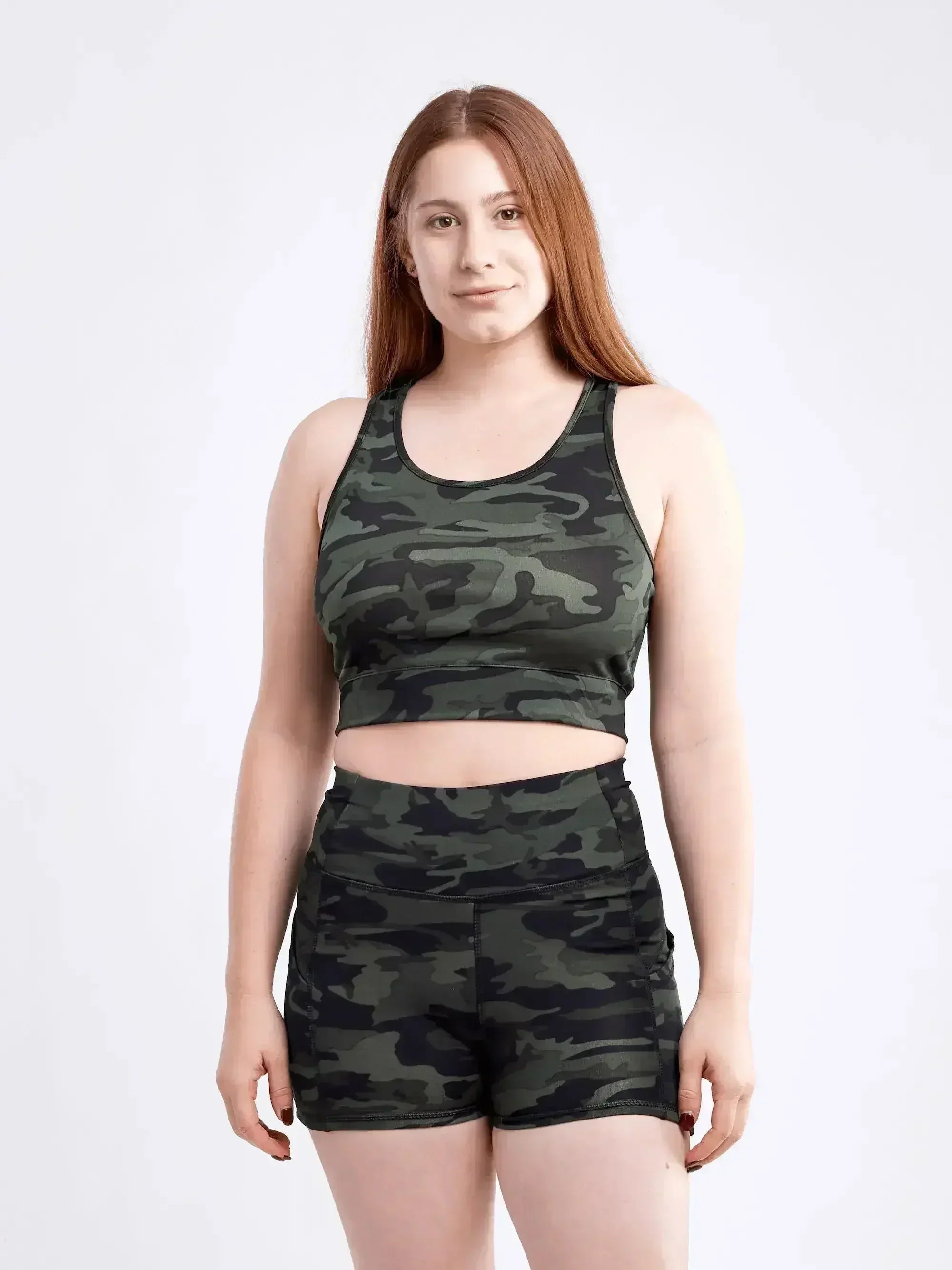 Racerback Training Crop Tank – Lightweight & Breathable for Workouts