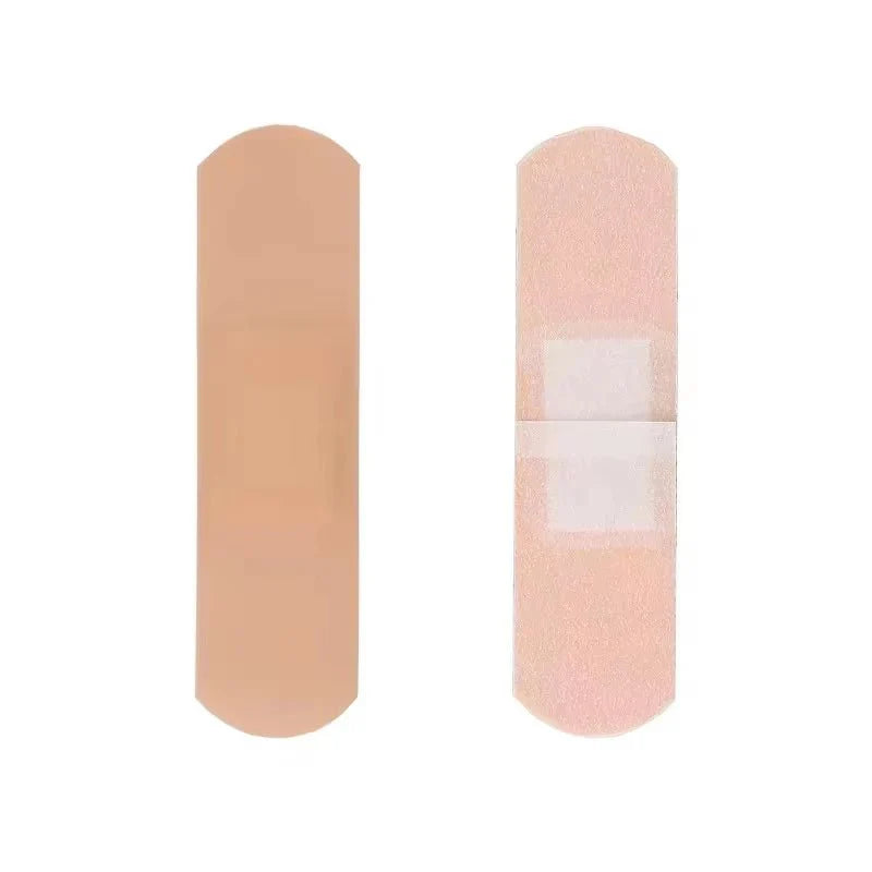 100 Piece Waterproof Adhesive Bandages – Breathable Hemostatic First Aid Strips