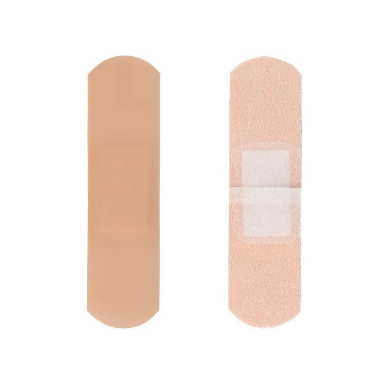 100 Piece Waterproof Adhesive Bandages – Breathable Hemostatic First Aid Strips