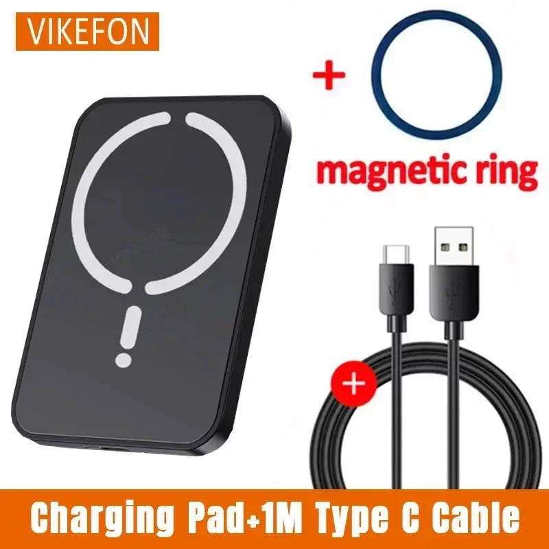 100W Magnetic Wireless Car Charger | Fast Car Phone Holder for iPhone 16 15 14 13 12