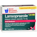 GNP Lansoprazole 15 mg Delayed-Release Capsules, 42 Count
