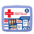 Johnson & Johnson Travel Ready First Aid Kit 80 Pc