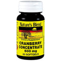 Nature's Blend Cranberry Concentrate 500 Mg Soft Gels
