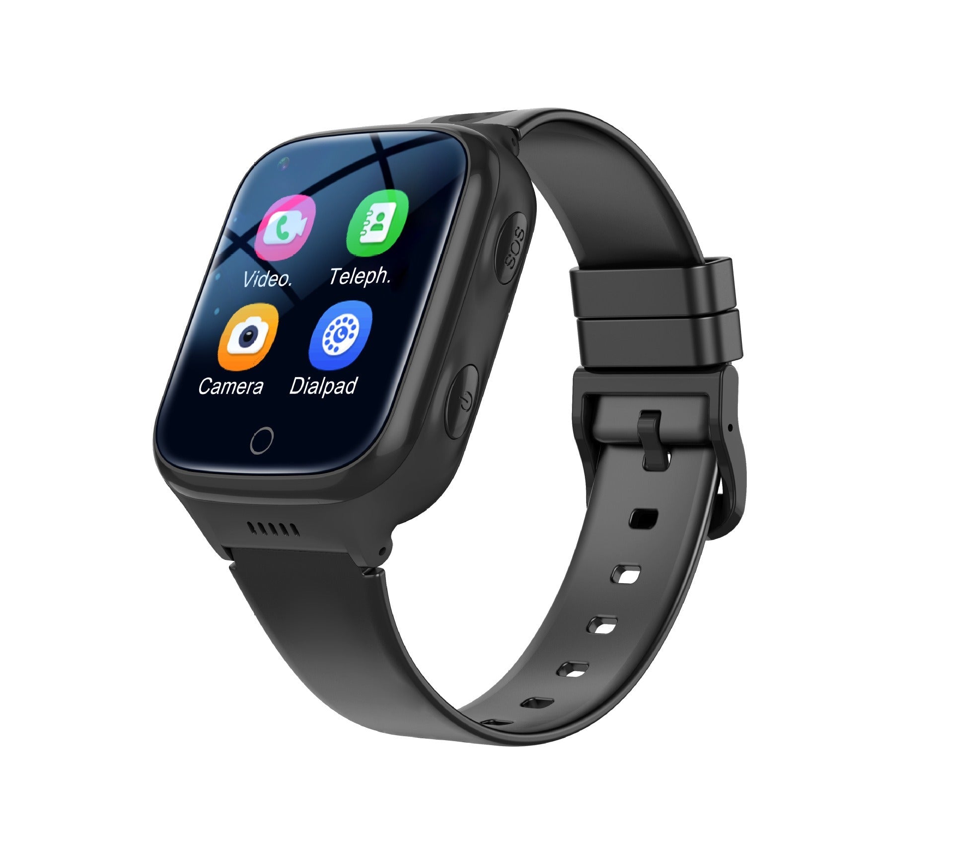 Children's phone watch 4G full network video male and female GPS English multiple languages K9H