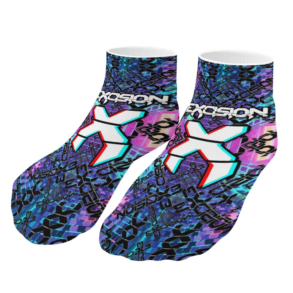 Excision Ankle Socks (5 Pairs) Sweat-proof, Odor-proof, Breathable