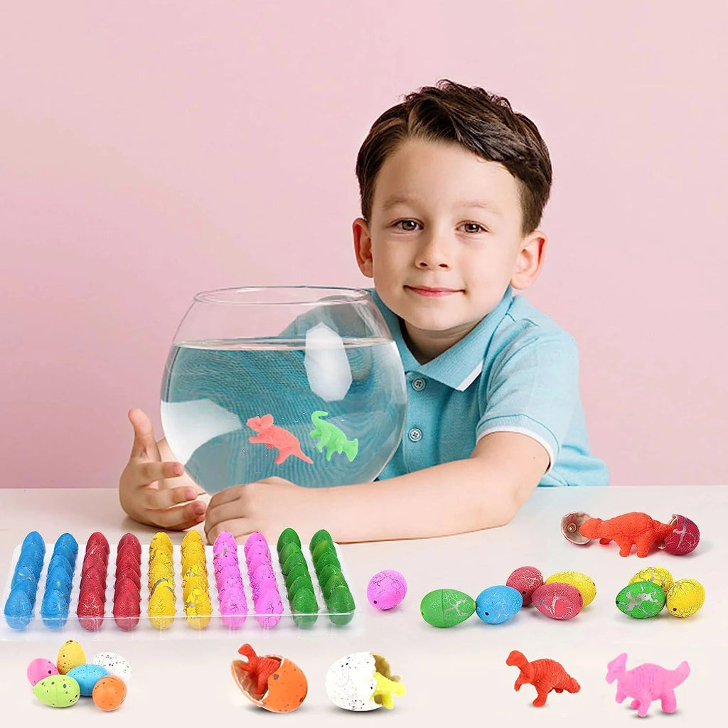 12PCS Dinosaur Eggs – Grow in Water Hatching Science Kit