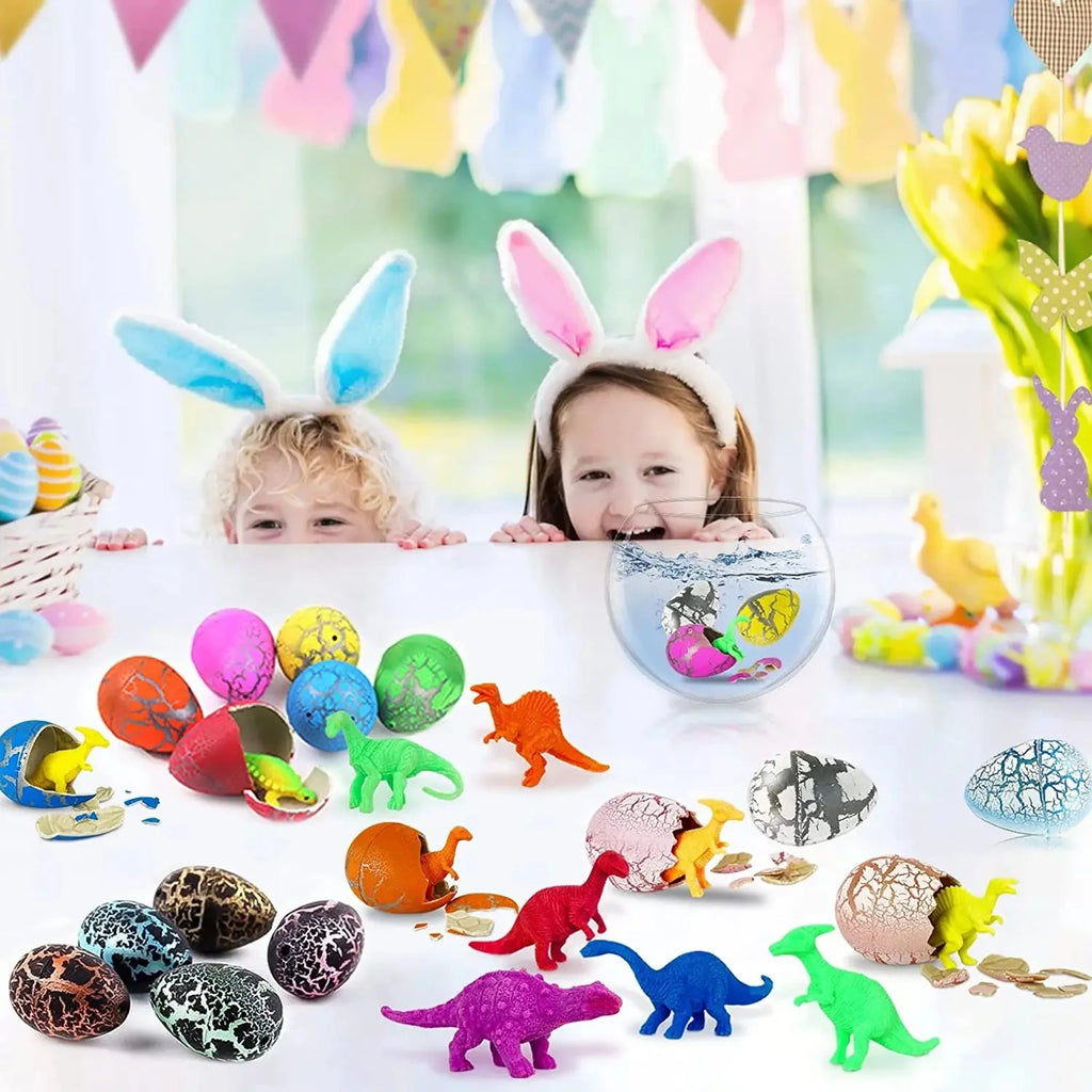 12PCS Dinosaur Eggs – Grow in Water Hatching Science Kit