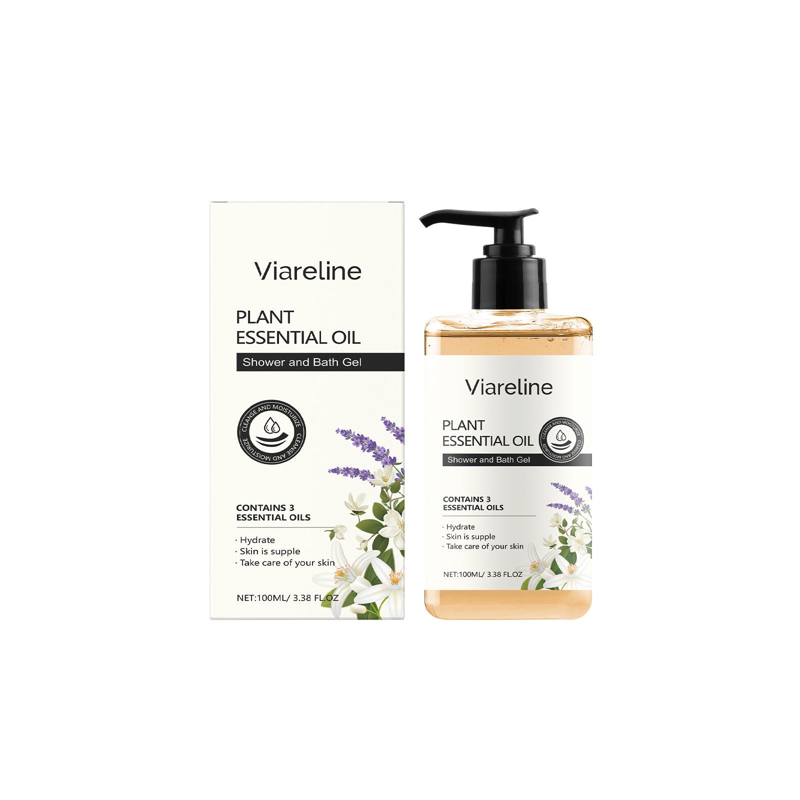 Long-Lasting Fragrance Shower Gel With Charming Fragrance, Moisturizing Luster, Tender And Moisturizing Skin, Delicate And Smooth