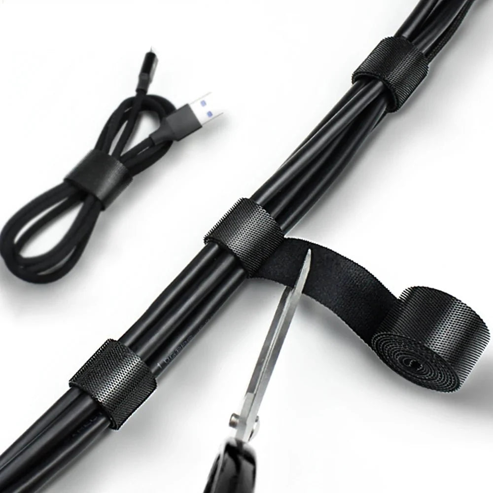 146-Piece Cable Organizer Set | Cord Management Kit with Adhesive Clips and Cable Sleeves