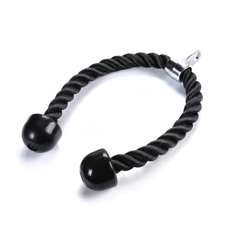 Triceps trainer biceps pull rope single double-headed rope down pull rope gantry fitness down pressure rope