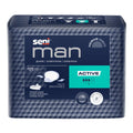Seni Man Active Bladder Control Pad Moderate Absorbency 8-9/10 X 10-3/5 Inch