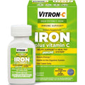 Vitron-C® High Potency Iron Supplement with Vitamin C – 60 Count