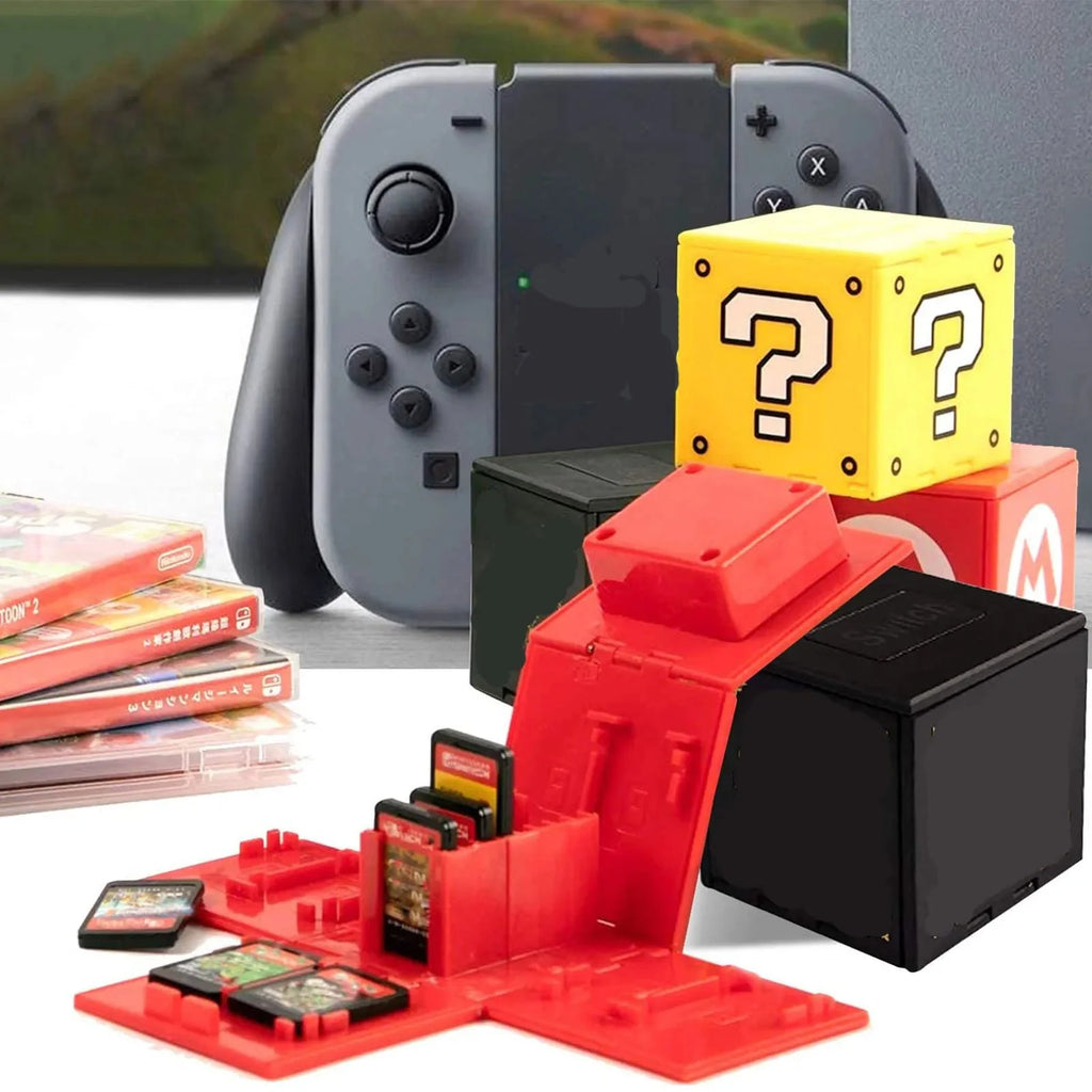 16-Slot Foldable Game Card Case | Nintendo Switch Accessory