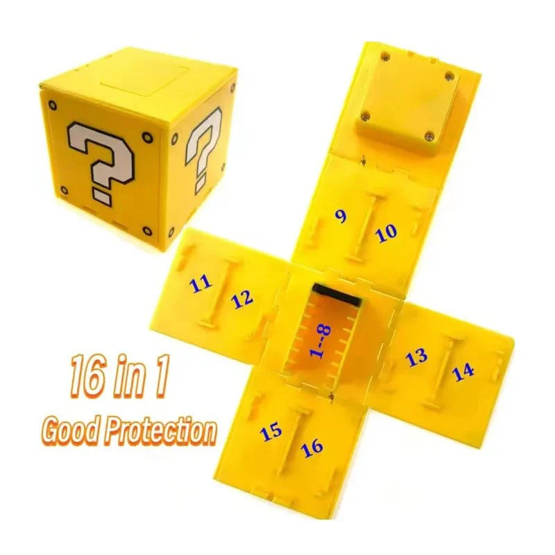 16-Slot Foldable Game Card Case | Nintendo Switch Accessory
