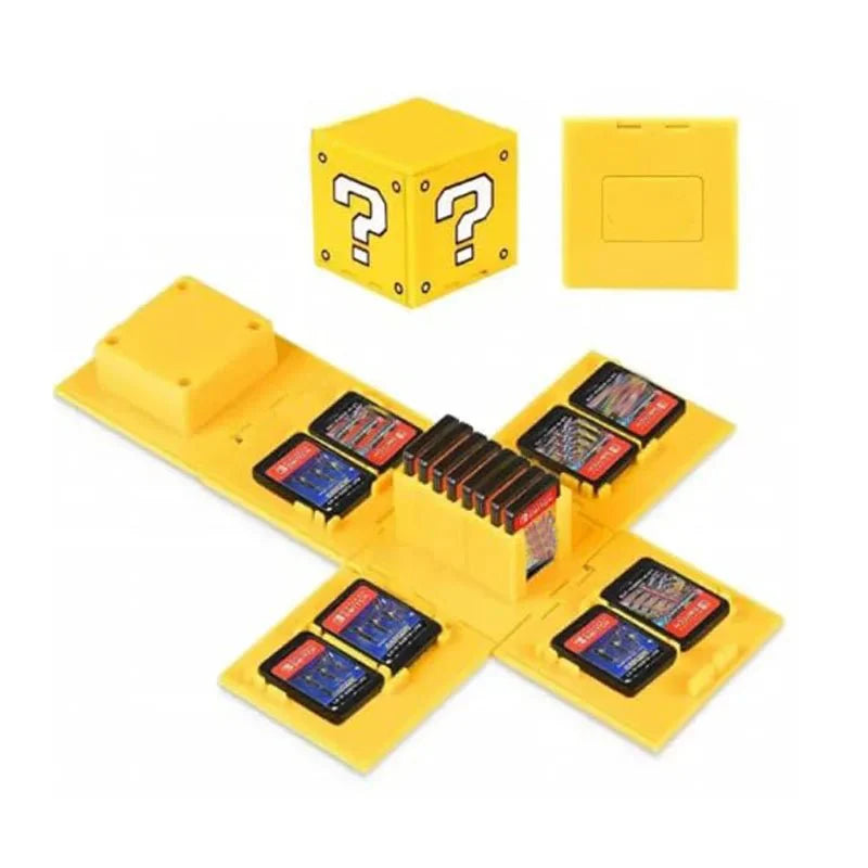 16-Slot Foldable Game Card Case | Nintendo Switch Accessory