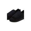 Silverts Men’s Double-Extra Wide Slip-Resistant Slippers For Seniors 14 Black