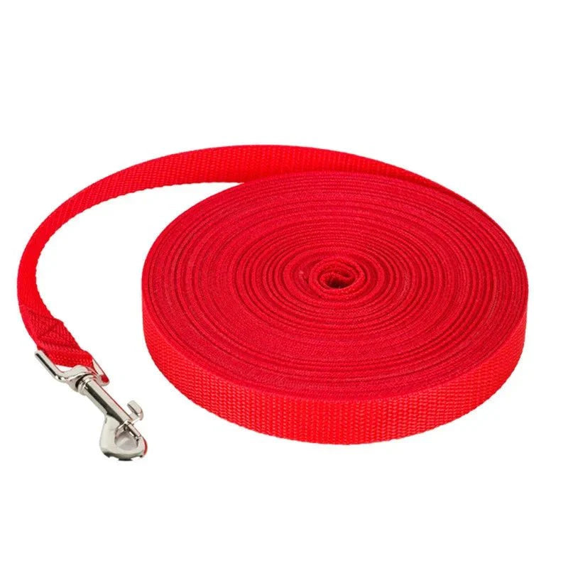 16.40 ft Nylon Dog Training Leash – Long Walking and Traction Rope