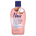 Nair Hair Remover Sensitive Formula Shower Power With Coconut Oil And Vitamin E - 12.6oz