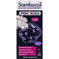 Sambucol Black Elderberry, Berry Flavor, For Kids, Syrup 4 Fl Oz