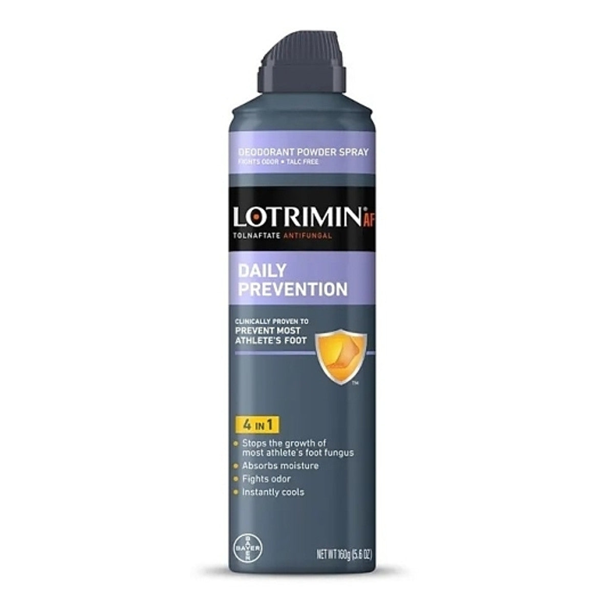 Lotrimin Af Athletes Foot Daily Prevention Antifungal  Powder Spray 5.6 Oz