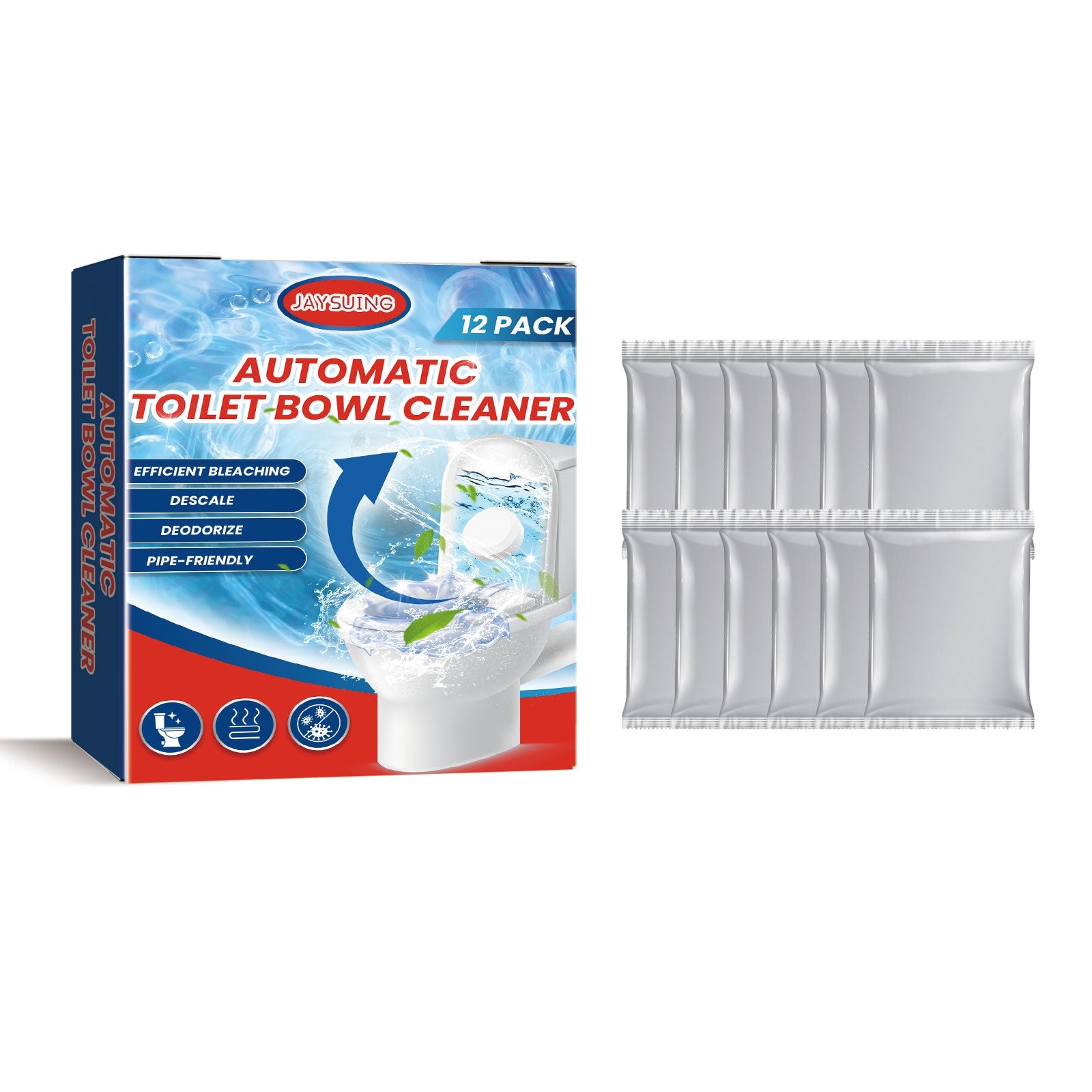Toilet Cleaning Effervescent Tablet Household Descaling Deodorizing Odors Stains Toilet Stain Remover