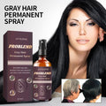 Black Hair Spray, Nourishes Black Hair And Covers White Hair Soft Natural Glossy Hair Spray