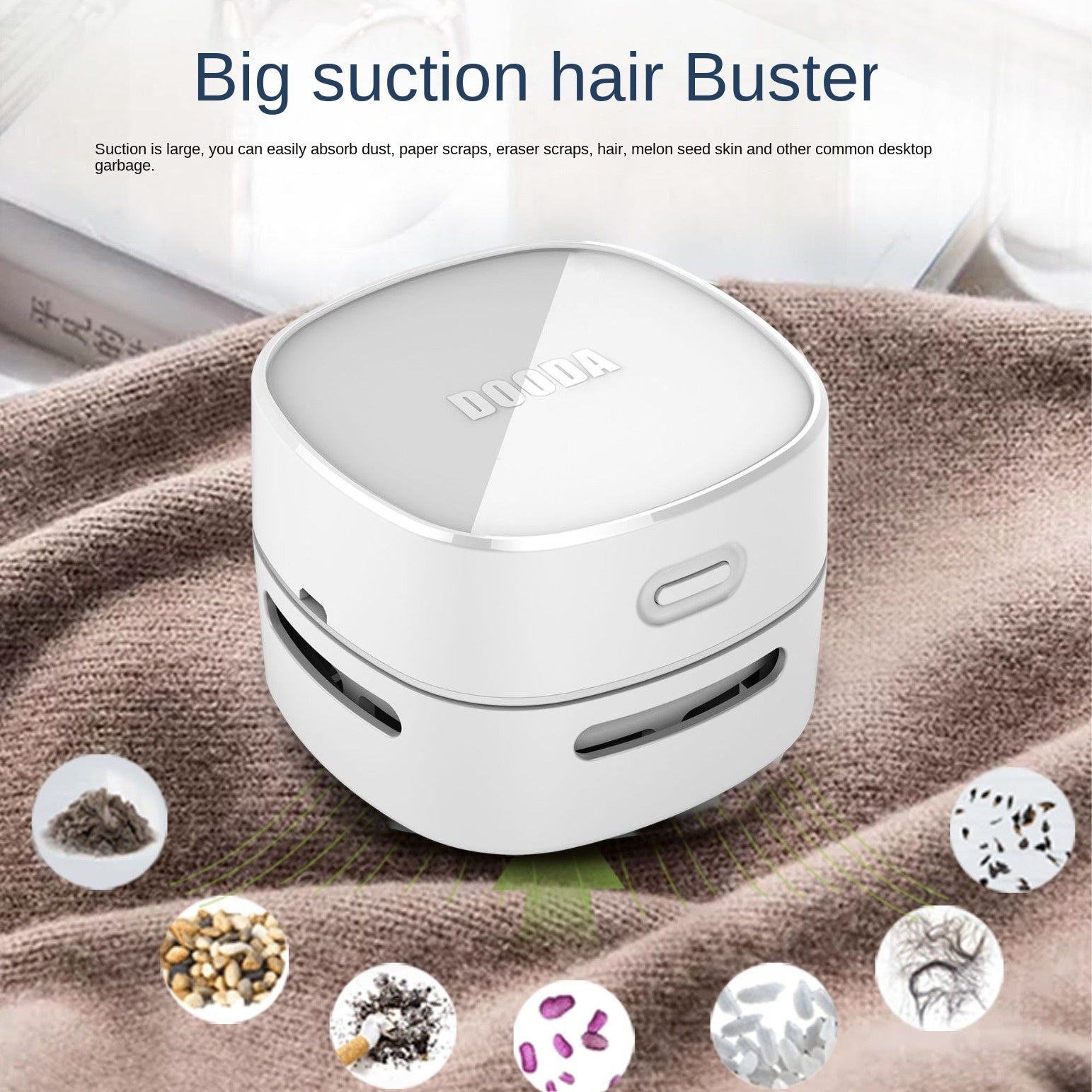 Intelligent Portable Desktop Dedicated Vacuum Cleaner High Suction Mini Desktop Vacuum Cleaner Wireless Handheld Home and Car Use