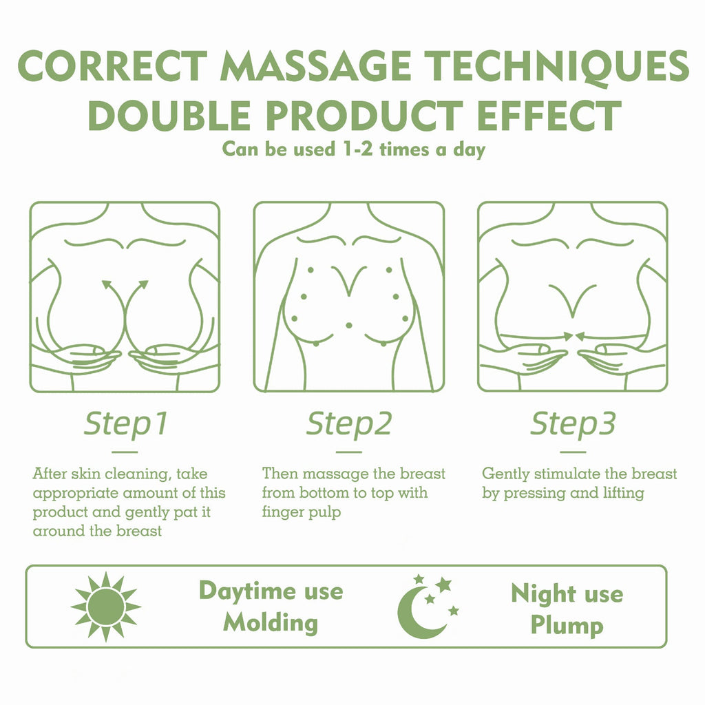 Breast Enhancement, Postpartum Breast Relaxation Firming And Lifting Firm Plump Breast Care Massage Cream