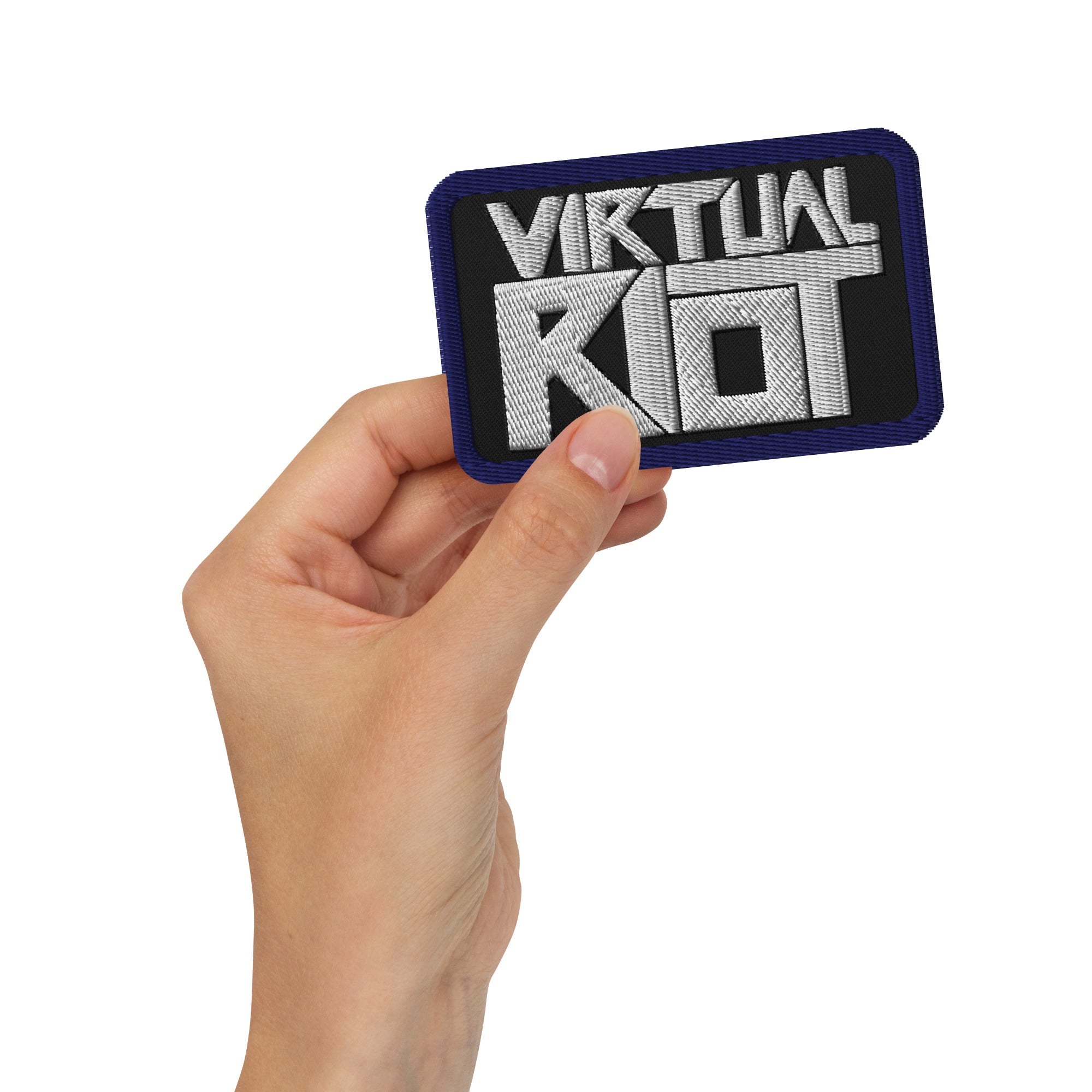 Virtual Riot Embroidered Iron-on Patches