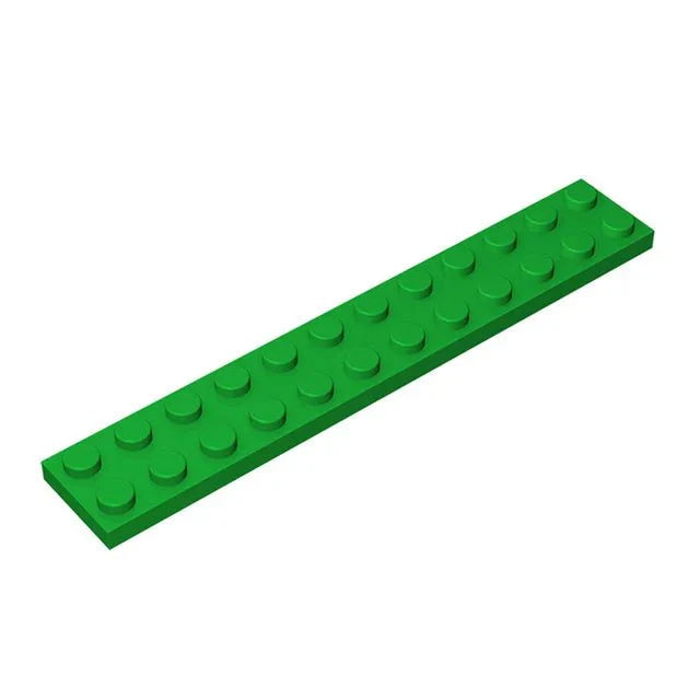 20 PCS 2x12 Flat Plate Building Blocks