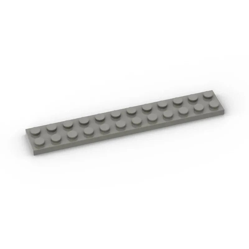 20 PCS 2x12 Flat Plate Building Blocks