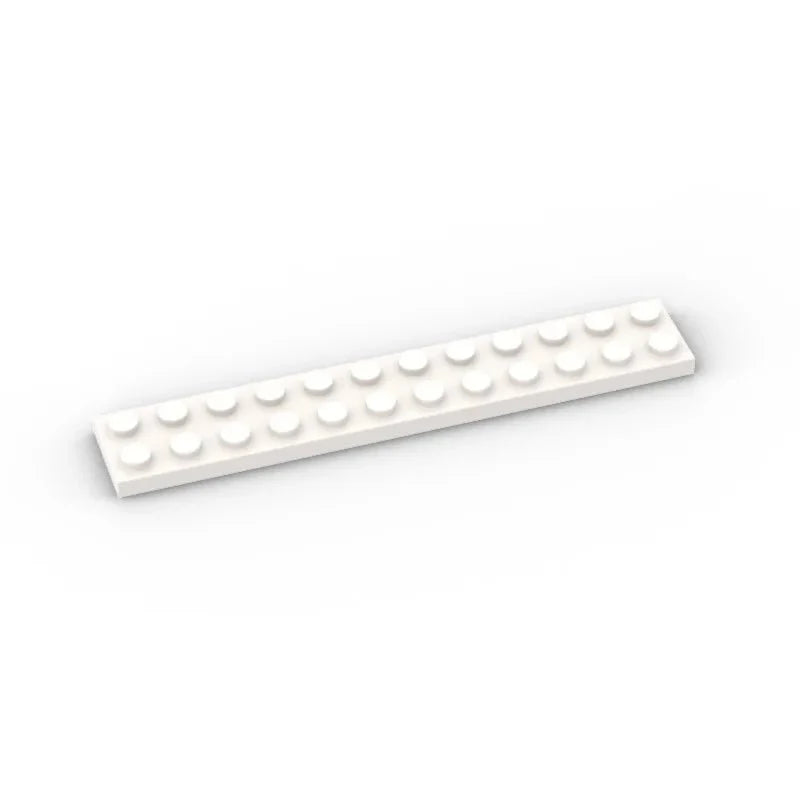 20 PCS 2x12 Flat Plate Building Blocks