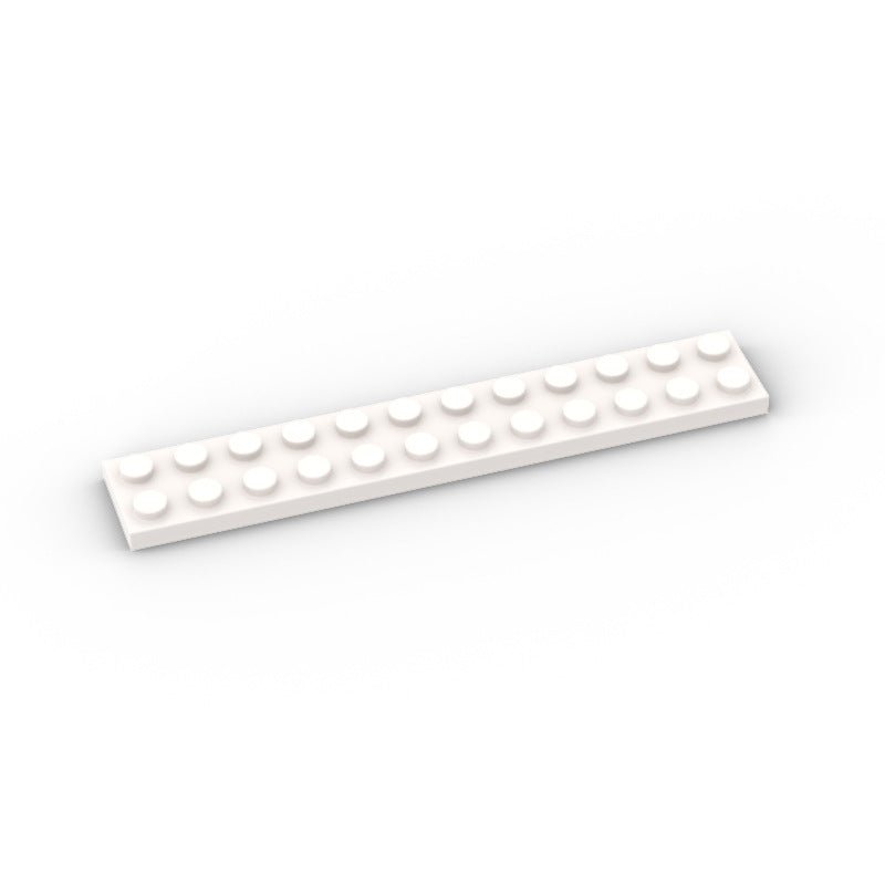 20 PCS 2x12 Flat Plate Building Blocks