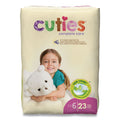 Cuties Premium Jumbo Diapers (Size 6, 35+ Lbs)