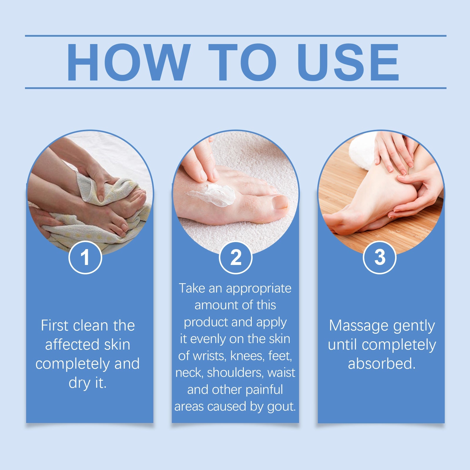 Joint Care Ointment Ease Knee Joint Neck Shoulder Improvement Toe Pain Cream Massage Cream