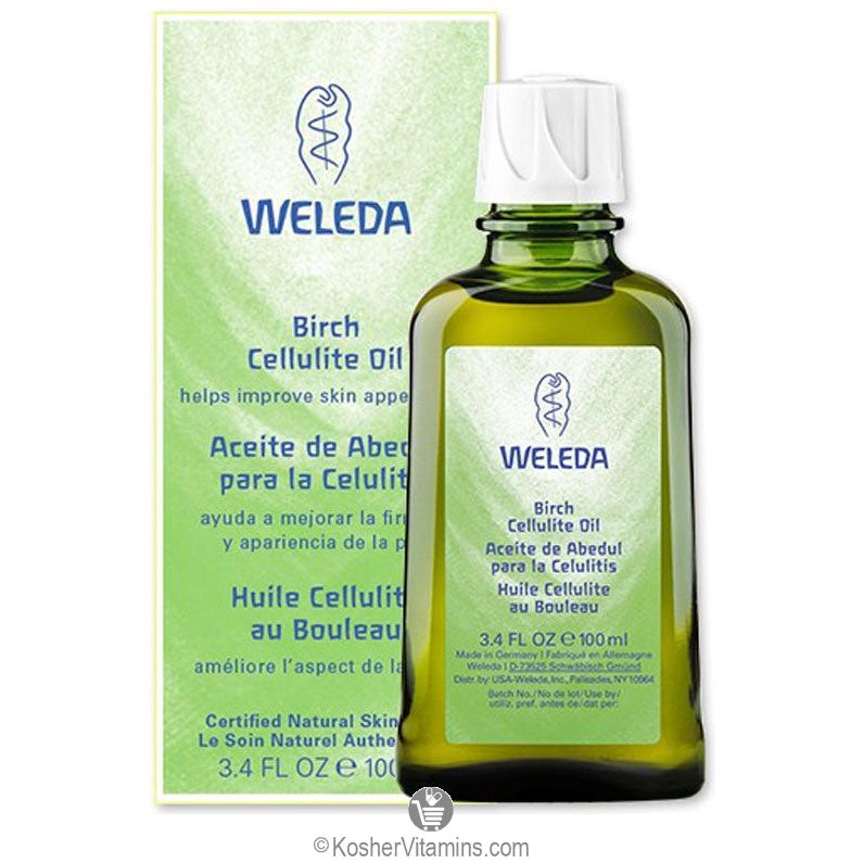 Weleda Cellulite Birch Body Oil - 3.4 Fl Oz
