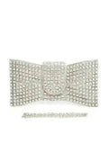 Rhinestone Bowtie Iconic Clutch Bag