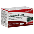 Leader™ Migraine Relief – Triple Action Pain Reliever (Coated Caplets)
