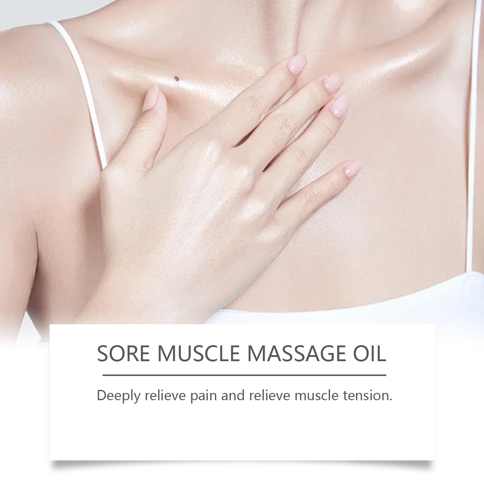 Woodsleep Ginger Muscle Massage Oil, Nourishing Skin Massage Care Essential Oil For Legs, Body And Joints