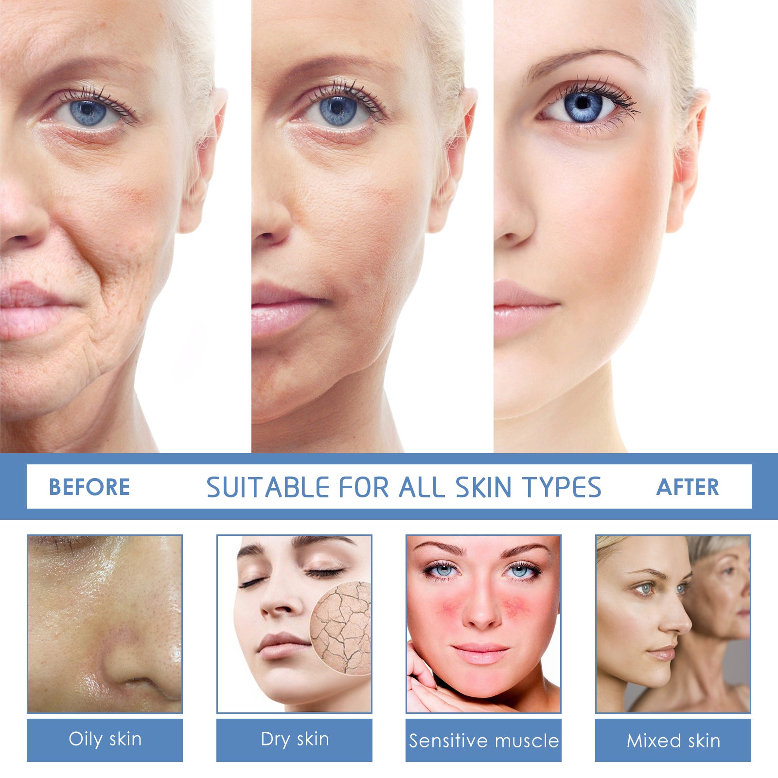 Botox Stock Solution Facial Serum, Firming Light Lines Moisturizing Anti-aging Essence